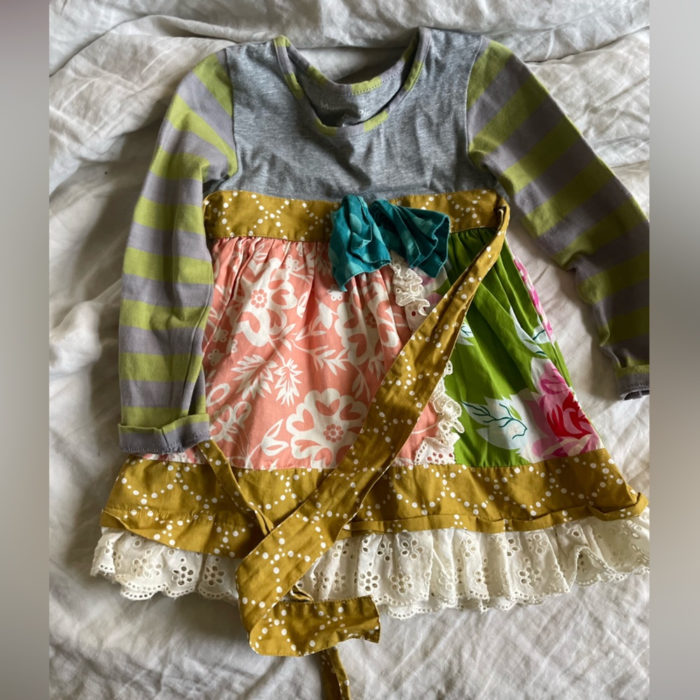 Boutique mustard pie dress